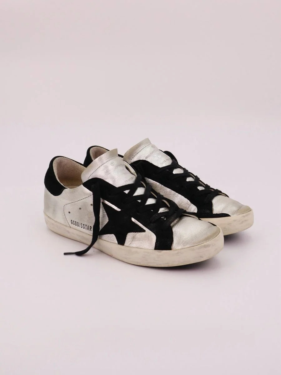 Golden Goose Superstar Silver - Imagen 1