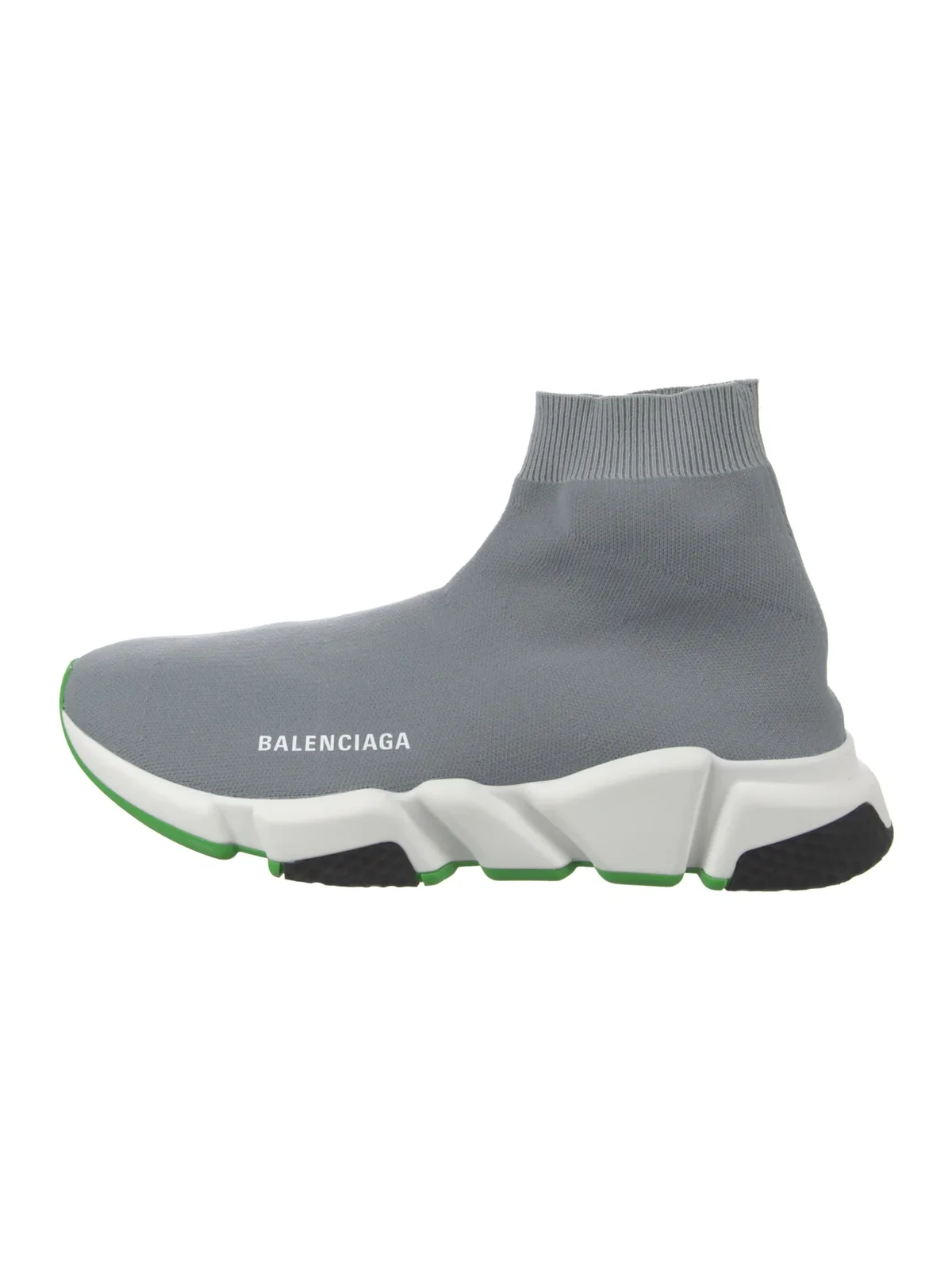 Balenciaga BB Speed Graygreen 