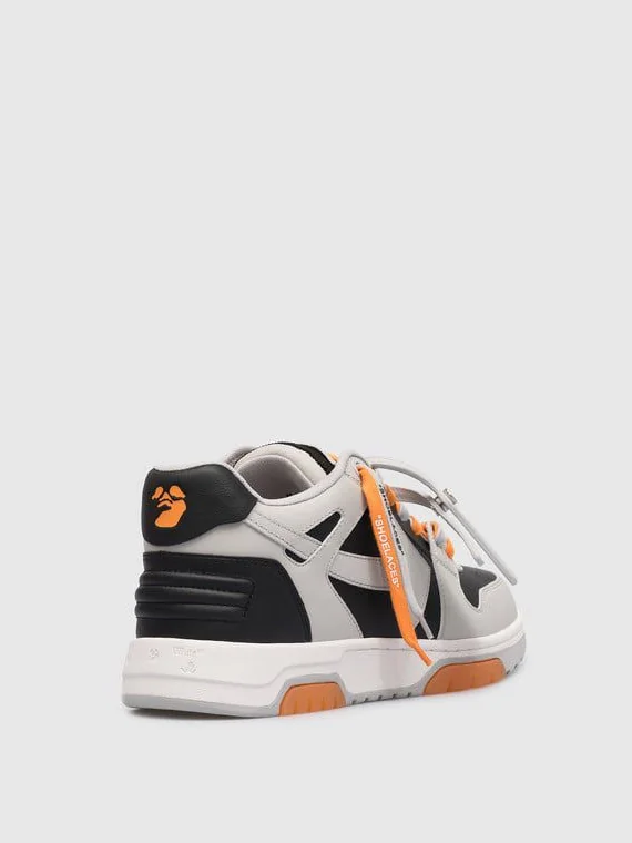 Off white Out Of Office "OOO" Grey Orange Laces  - Imagen 2