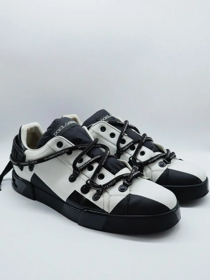 Dolce & Gabbana Laced Up Black N White  - Imagen 1