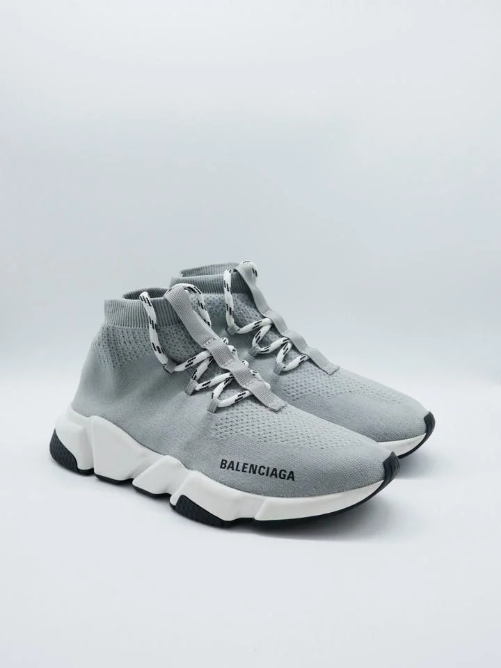 Balenciaga Speed Grey Lace Up  - Imagen 1