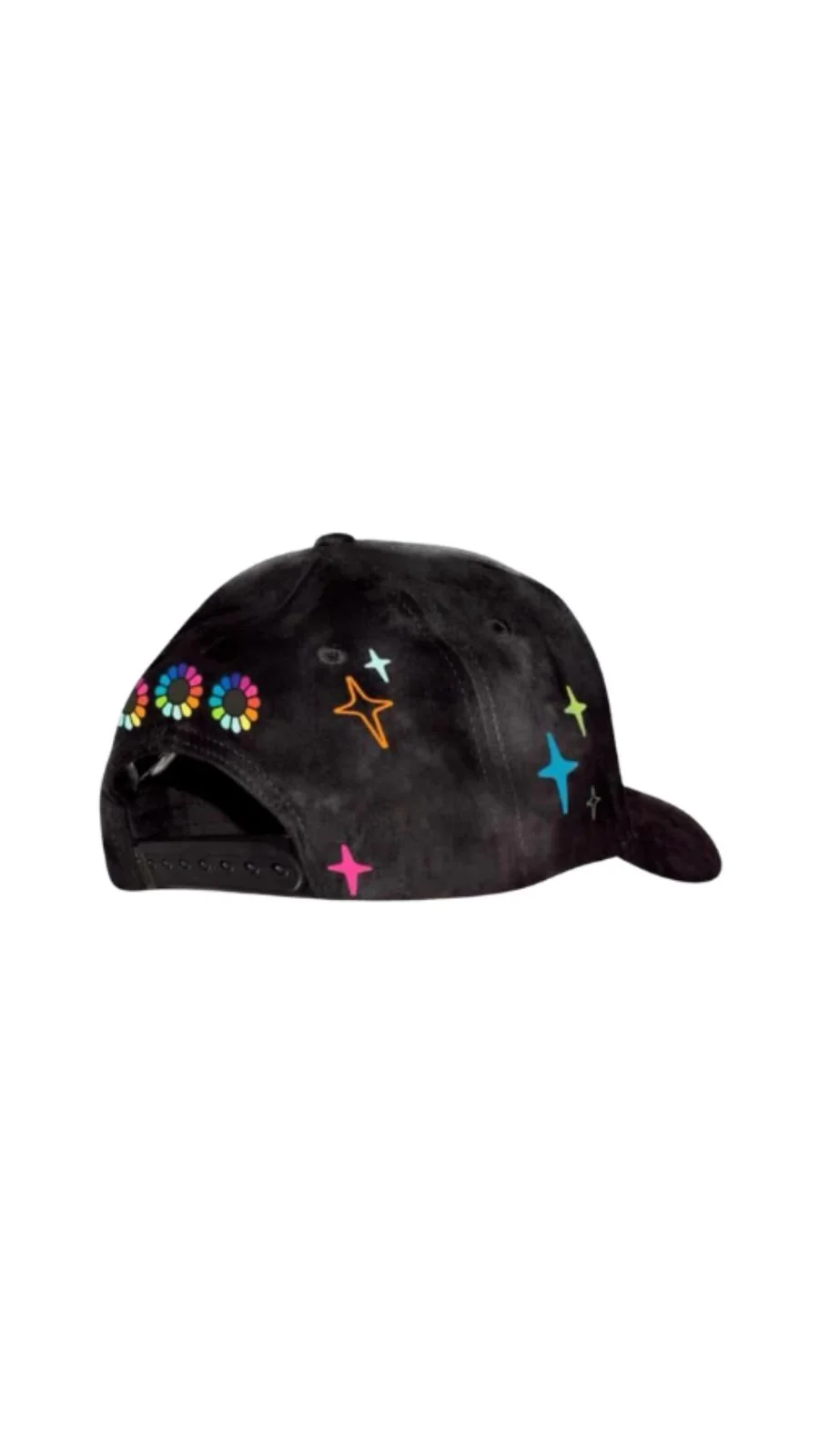 Innedith “Happy Flower” Black Multicolor - Imagen 1