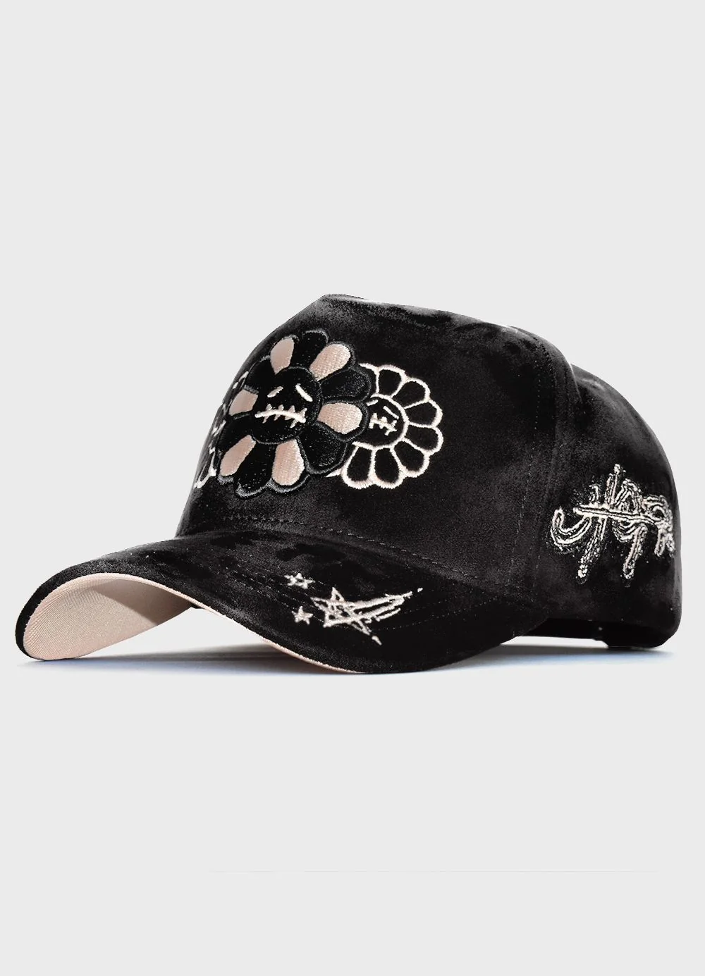  Innedith “Sad Flower” Black & Cream - Imagen 1