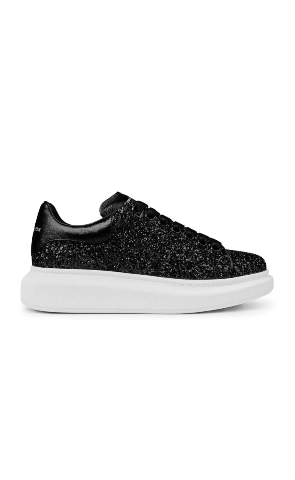 Alexander Mcqueen Black Glitter 