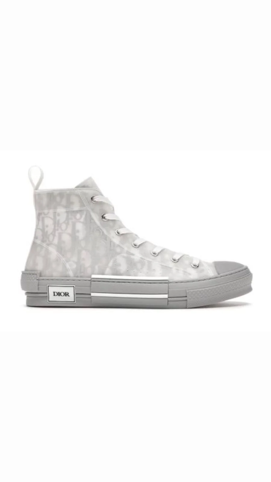 Dior B23 High Grey Oblique