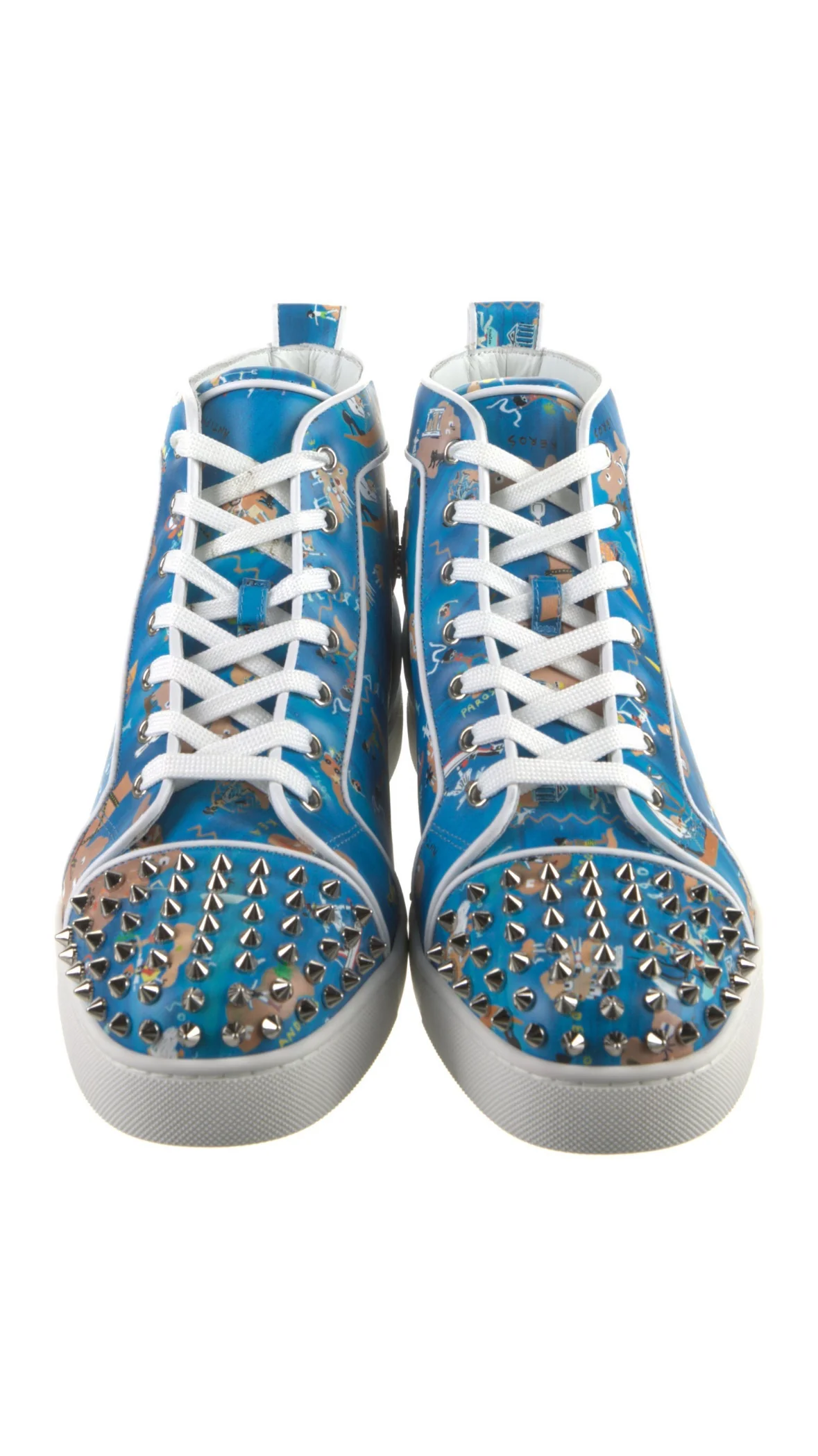 Christian Louboutin High Front Spikes No Box  - Imagen 1