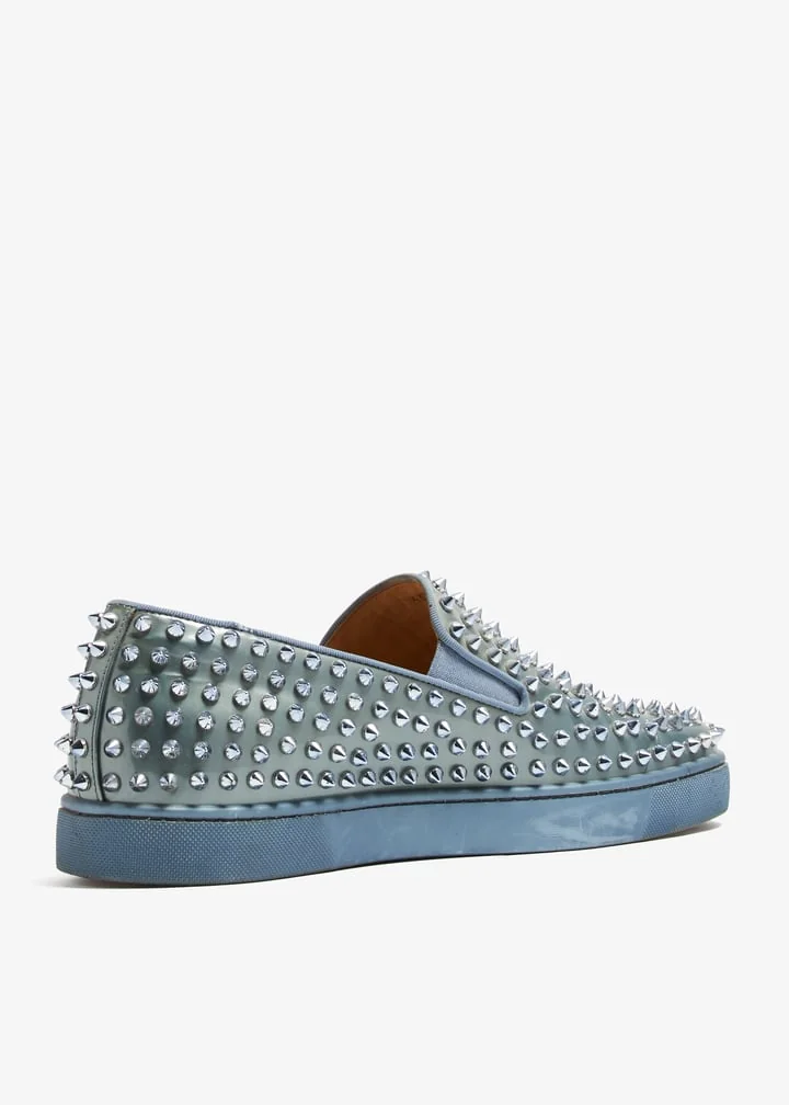 Mocasín Christian Louboutin Full Spikes No Box  - Imagen 2
