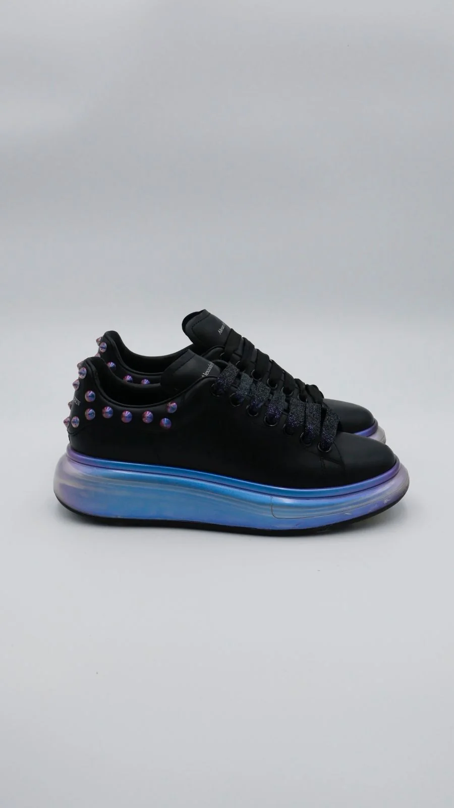 Alexander Mcqueen Black Valve 