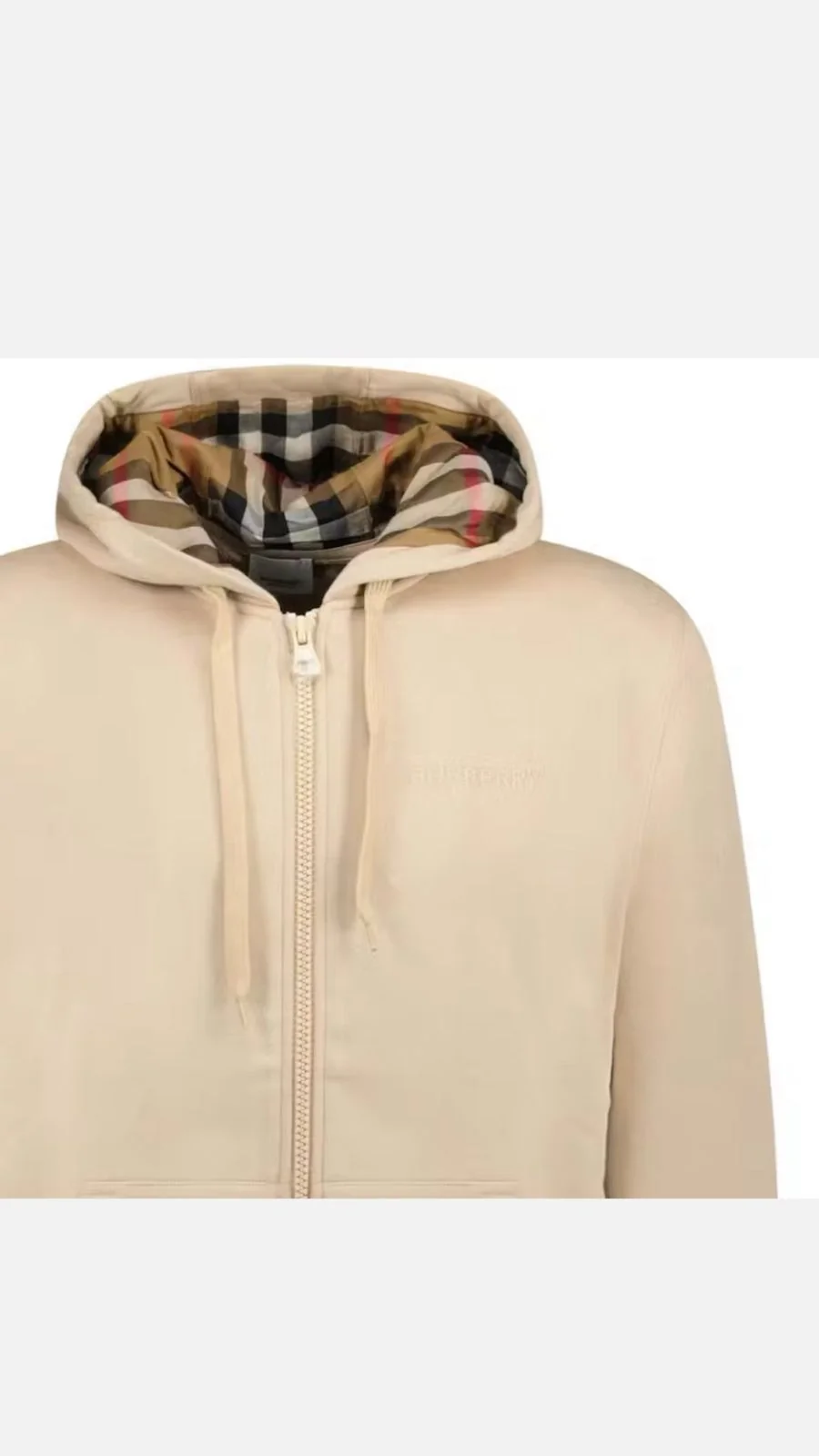 Sudadera Burberry Con Cierre - Imagen 1
