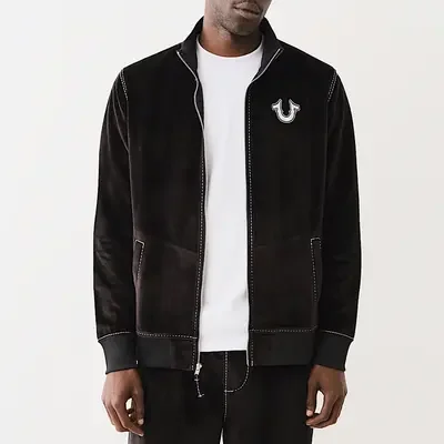 Sudadera Con Cierre Con Detalles Grises True Religion  - Imagen 2