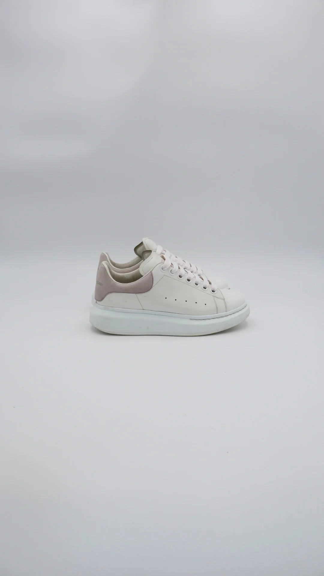 Alexander Mcqueen Pink Suede 
