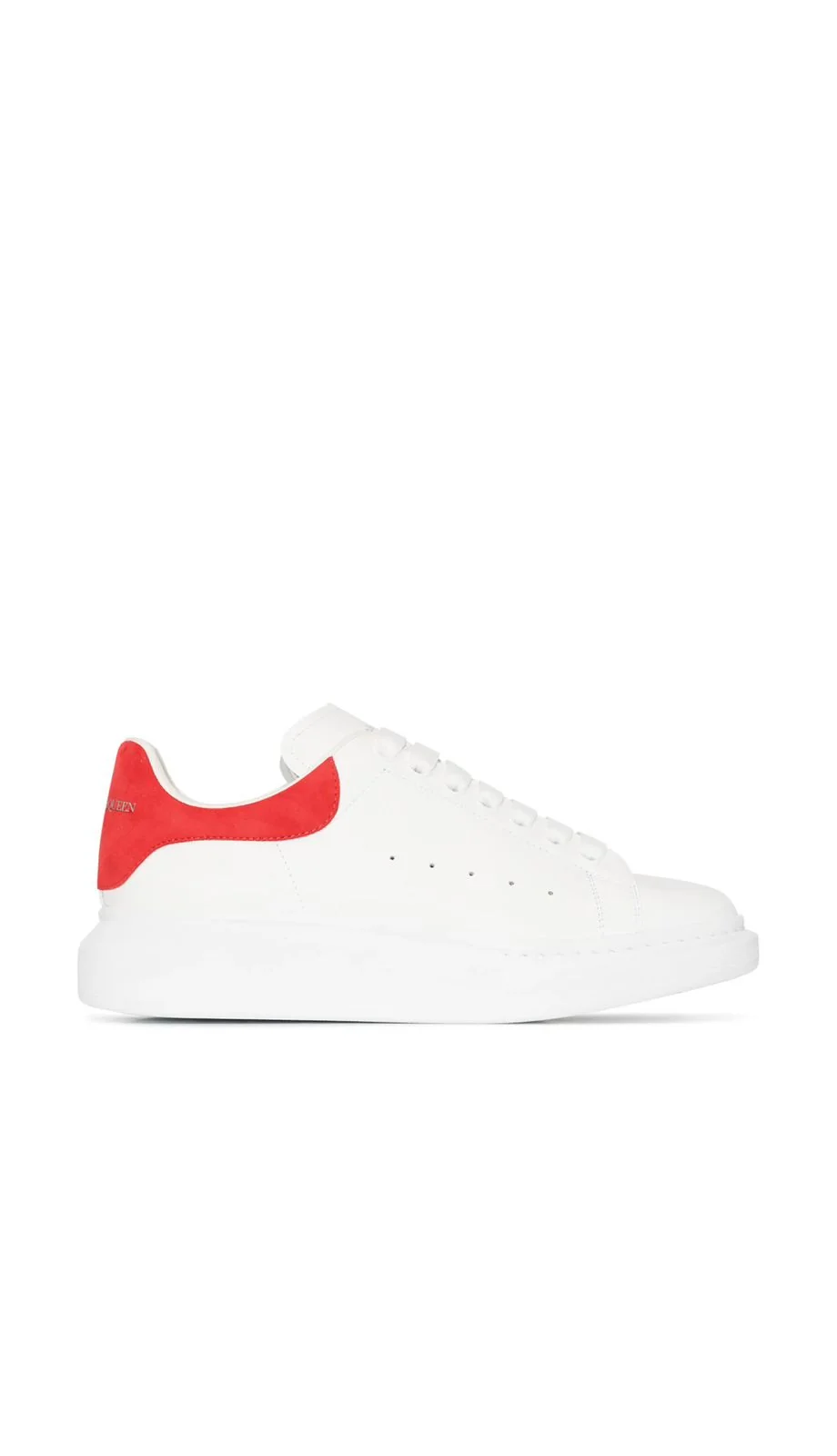 Mcqueen Red Suede 