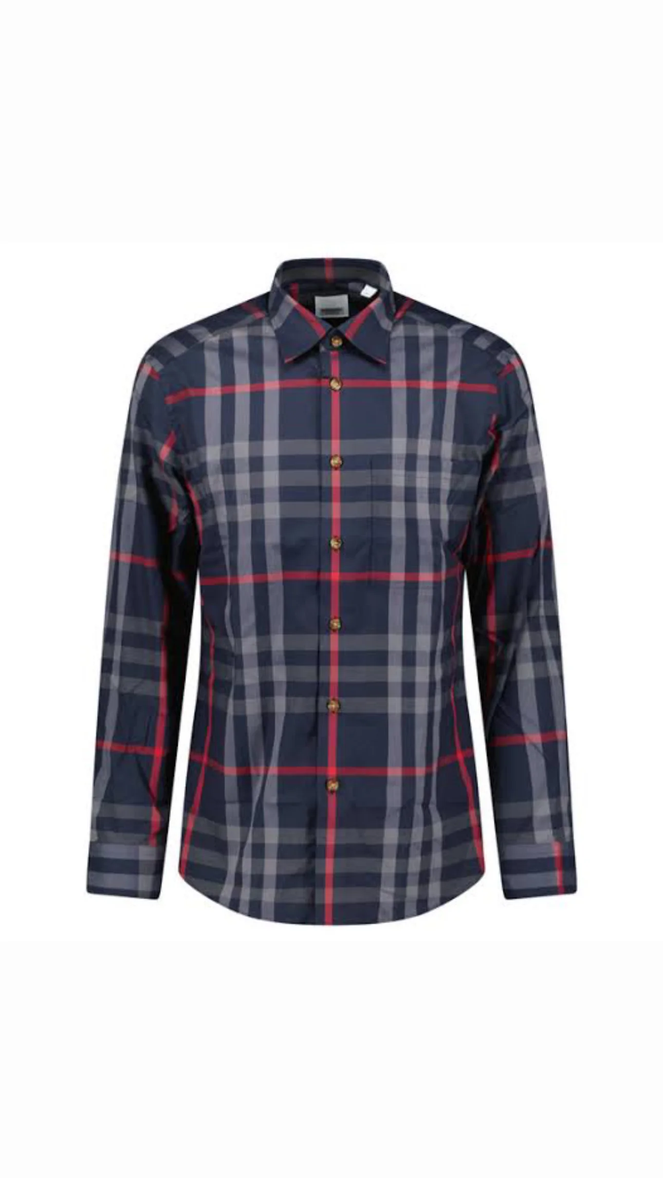 Burberry Shirt Navy Blue