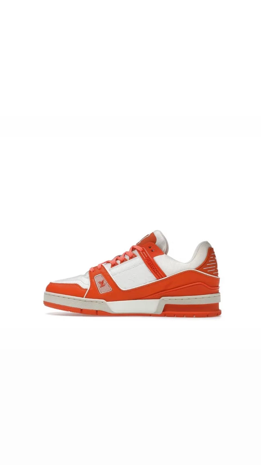 Louis Vuitton Trainer Orange White   - Imagen 2