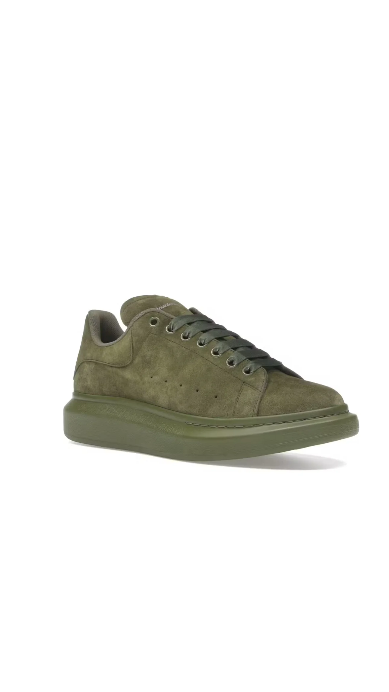 Mcqueen Green Suede - Imagen 2