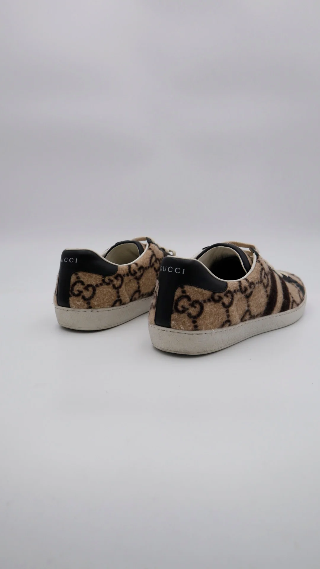 Gucci Ace Wool Monogram  - Imagen 3