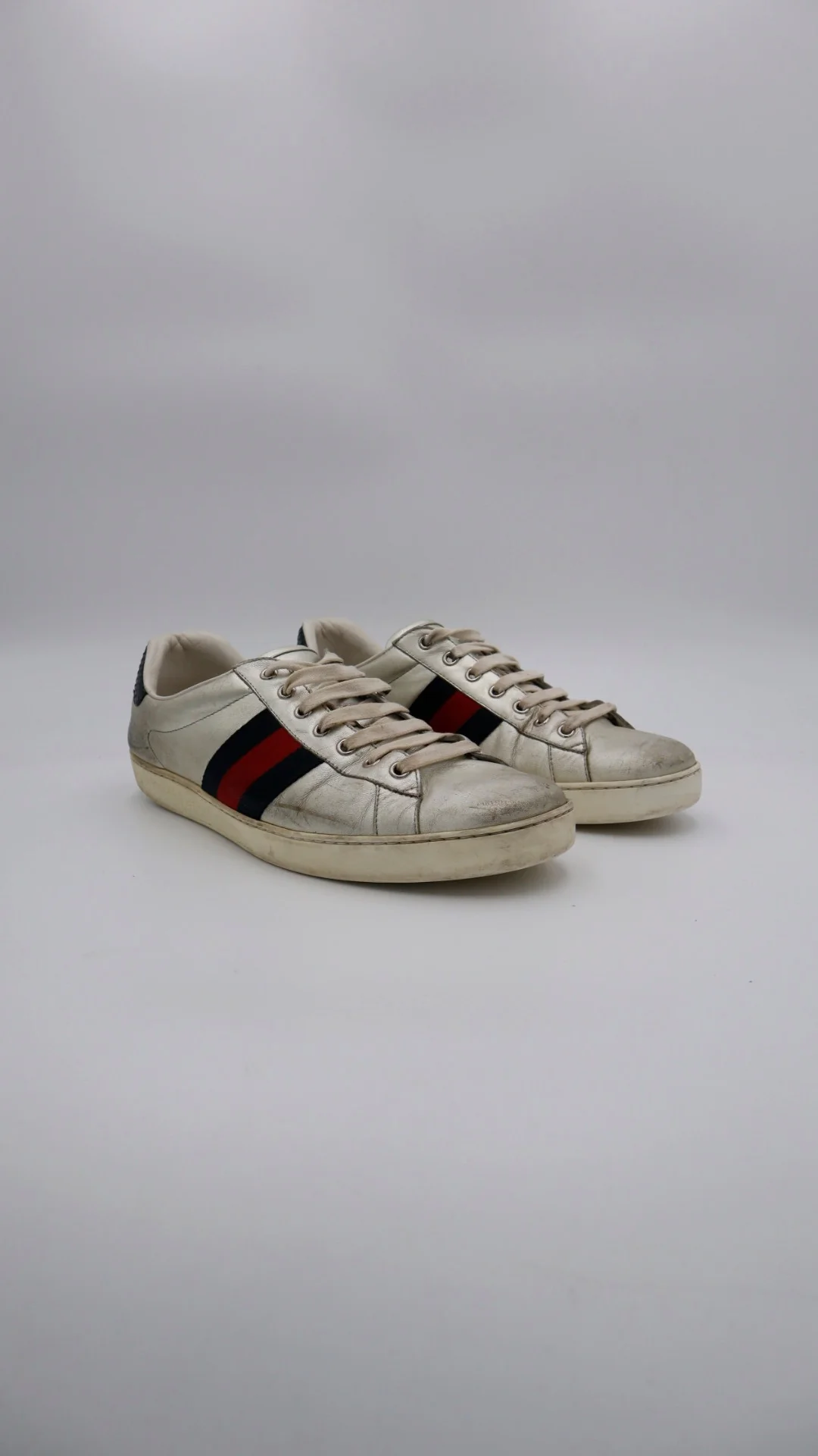 Gucci Ace Silver - Imagen 1