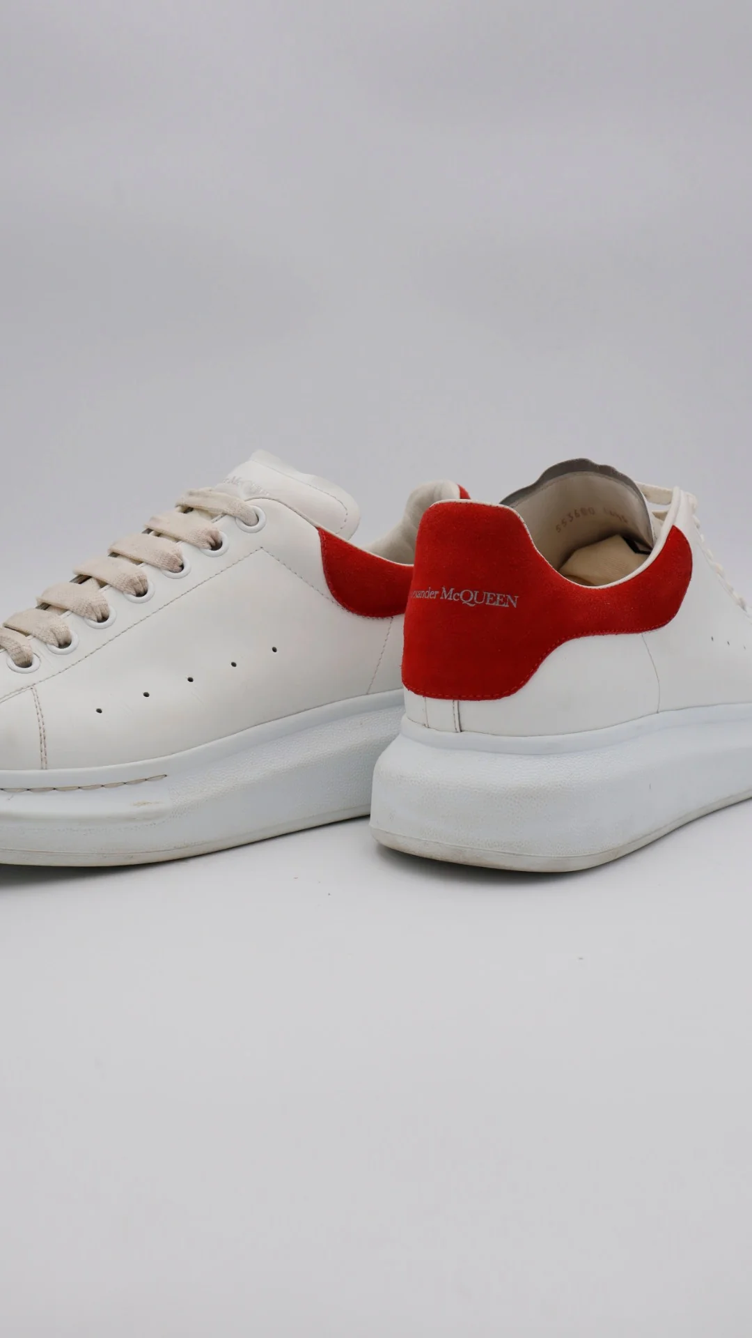 Mcqueen Red Suede - Imagen 4
