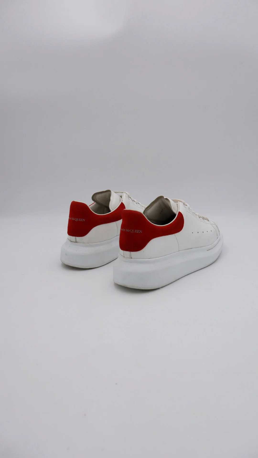 Mcqueen Red Suede 3