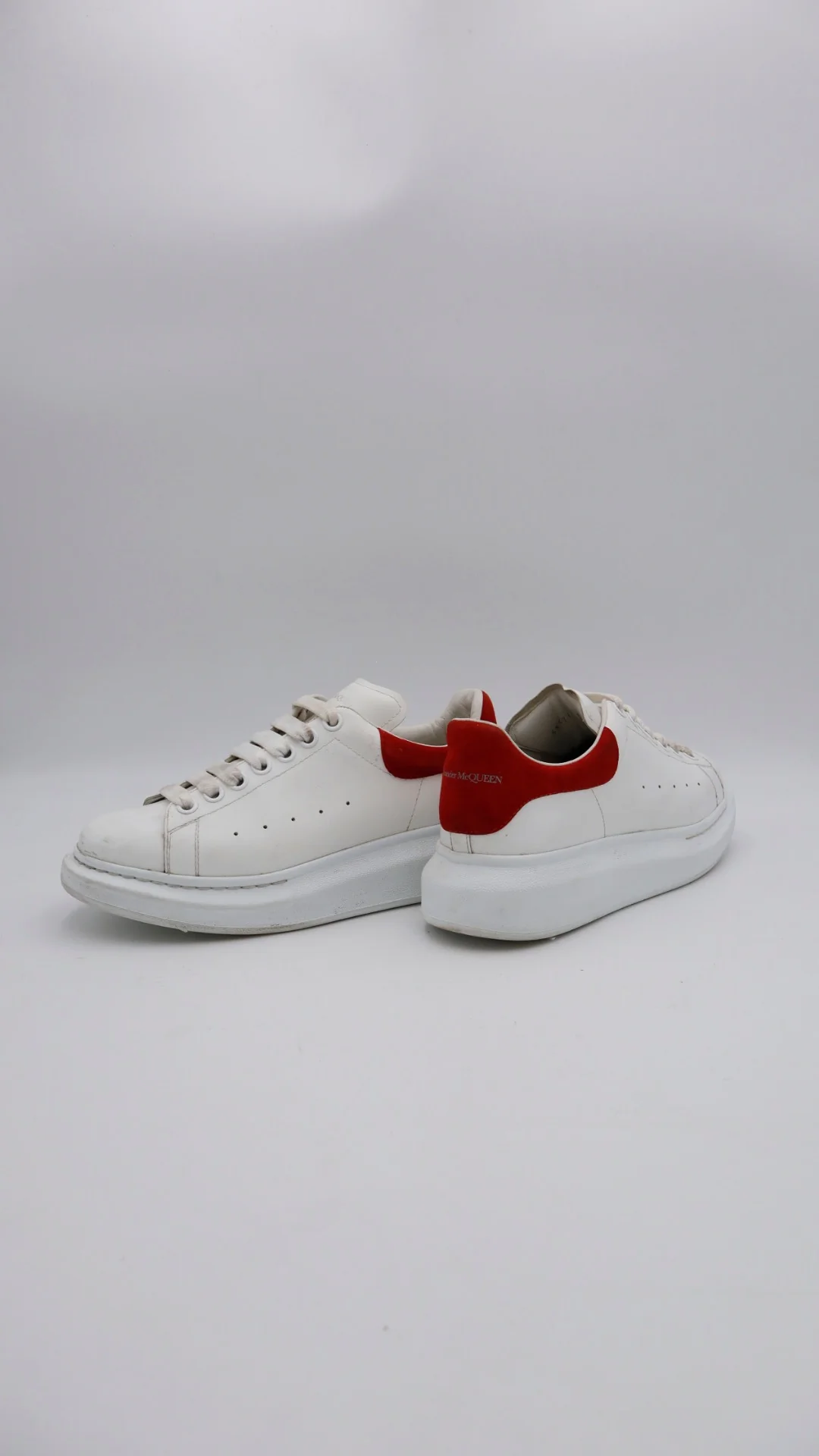 Mcqueen Red Suede 4