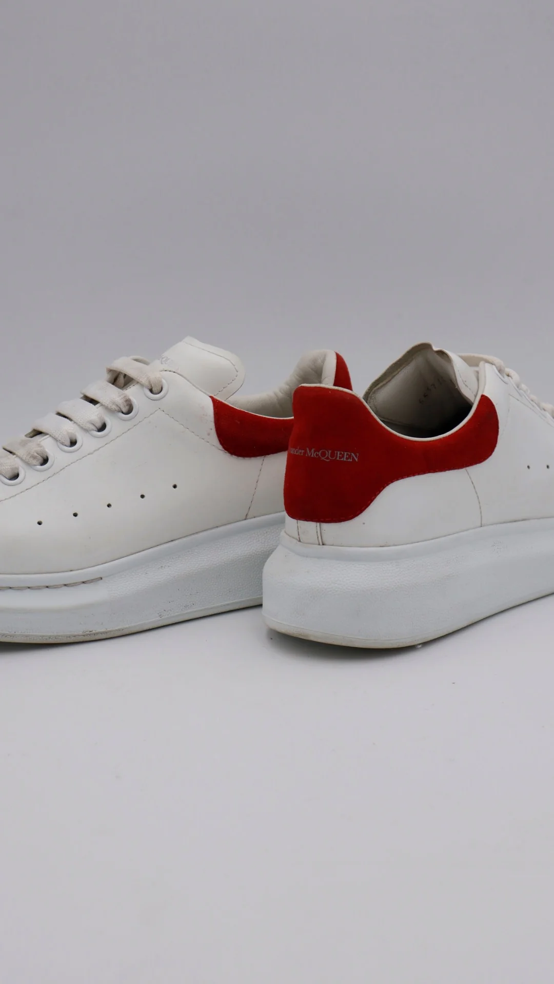 Mcqueen Red Suede 5