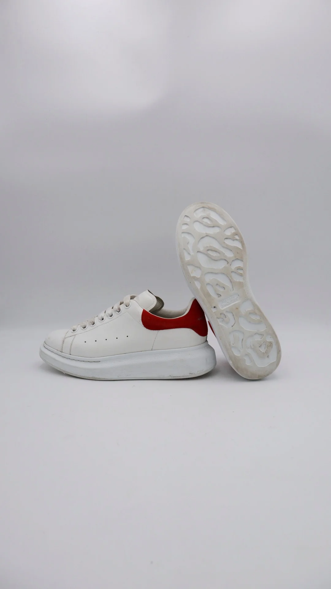 Mcqueen Red Suede 6