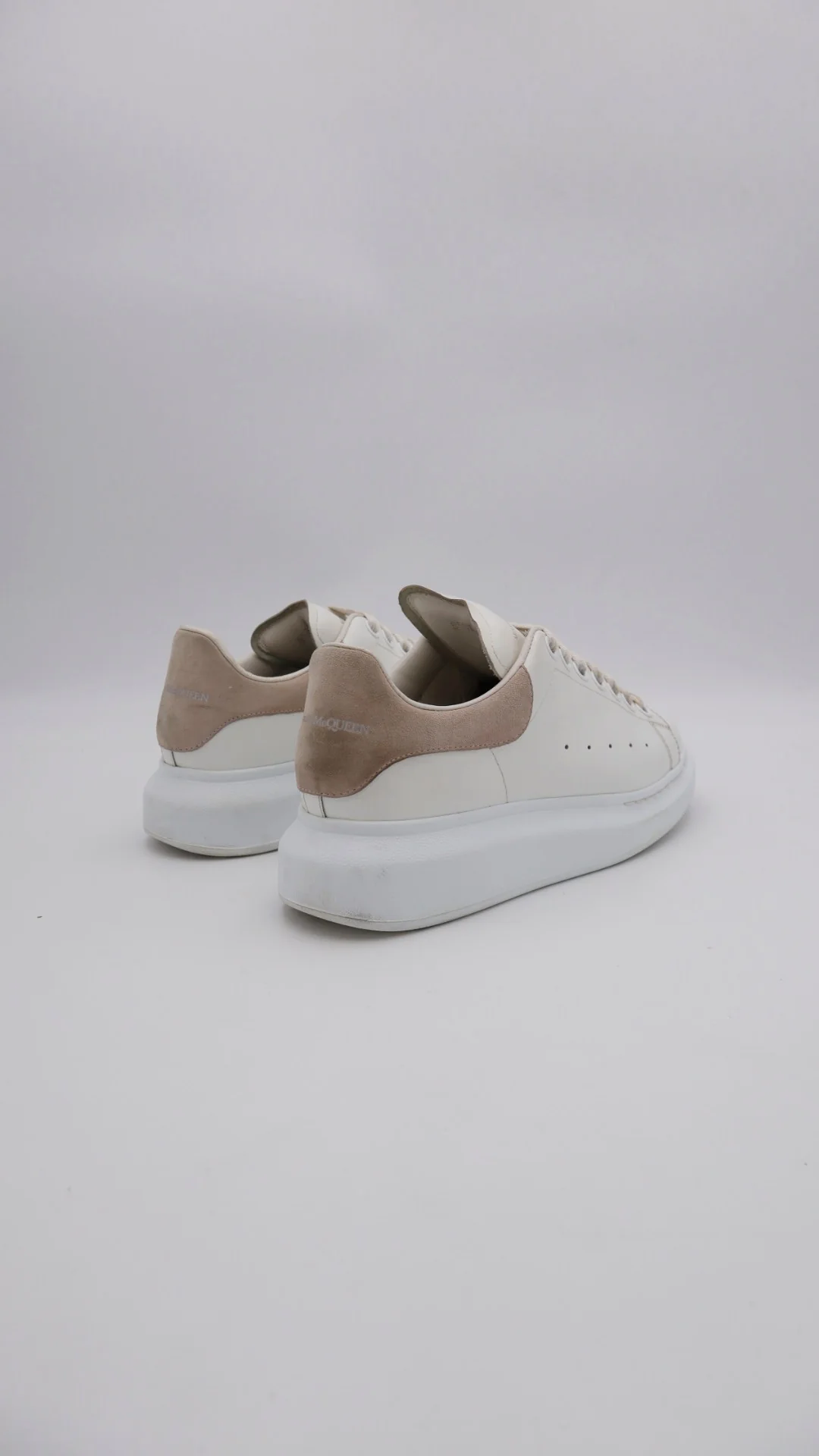 Mcqueen Pink Suede 3