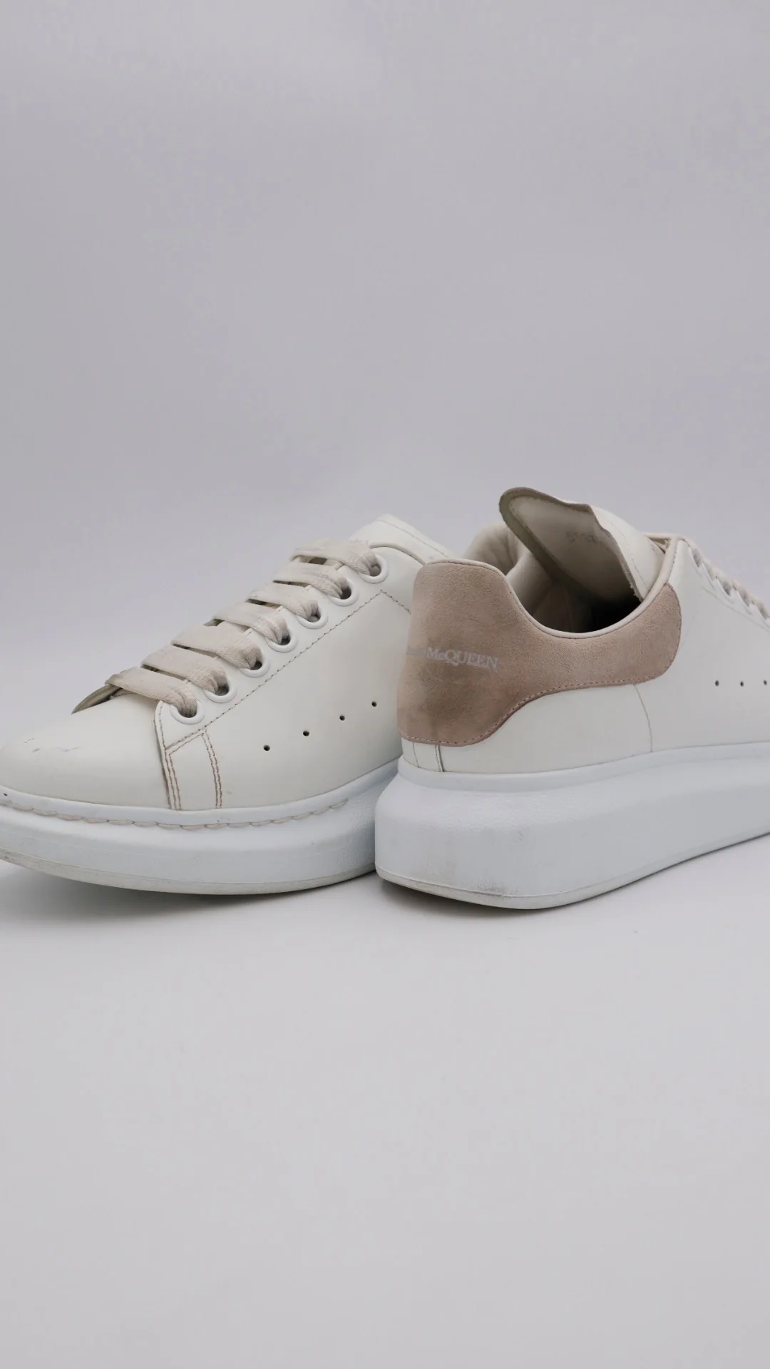 Mcqueen Pink Suede 5