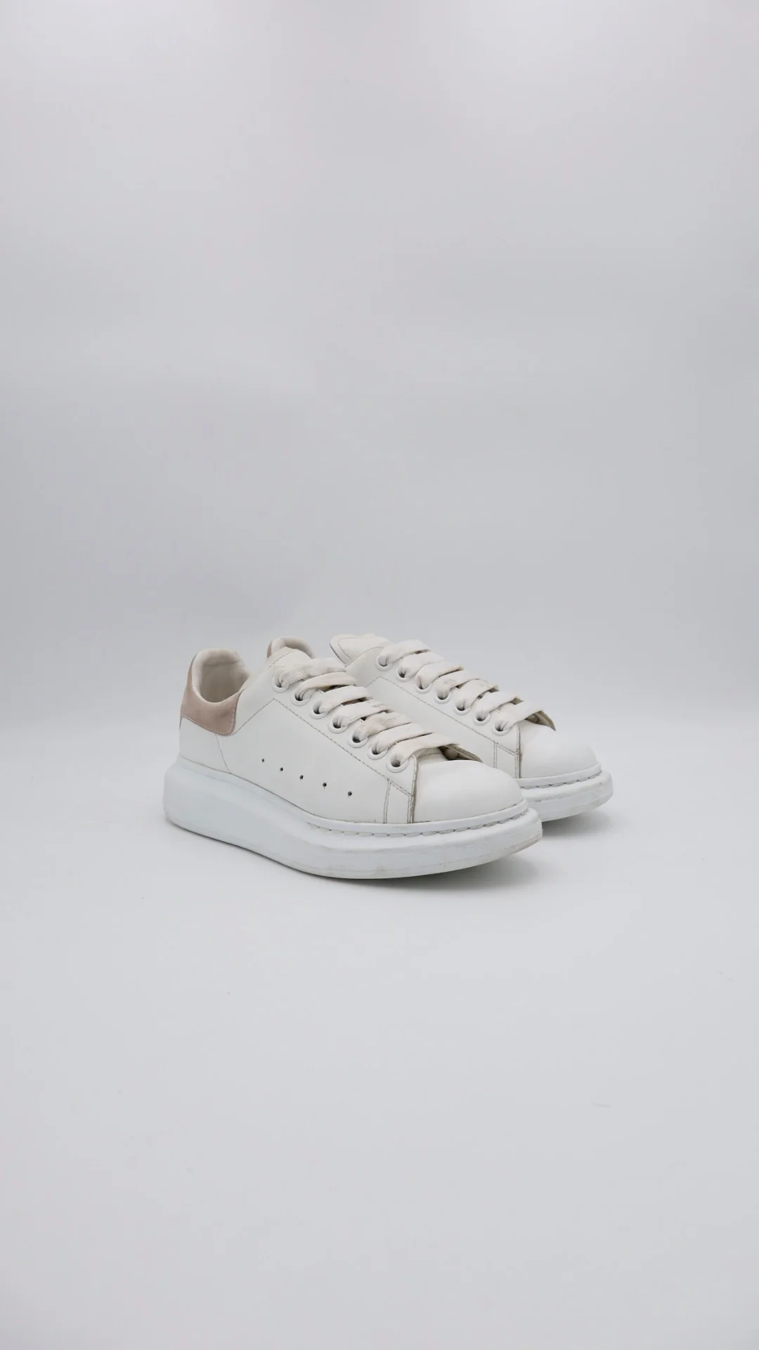 Mcqueen Pink Suede 2