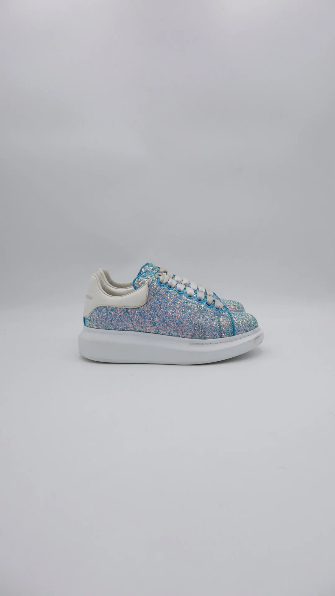 Mcqueen Blue Glitter