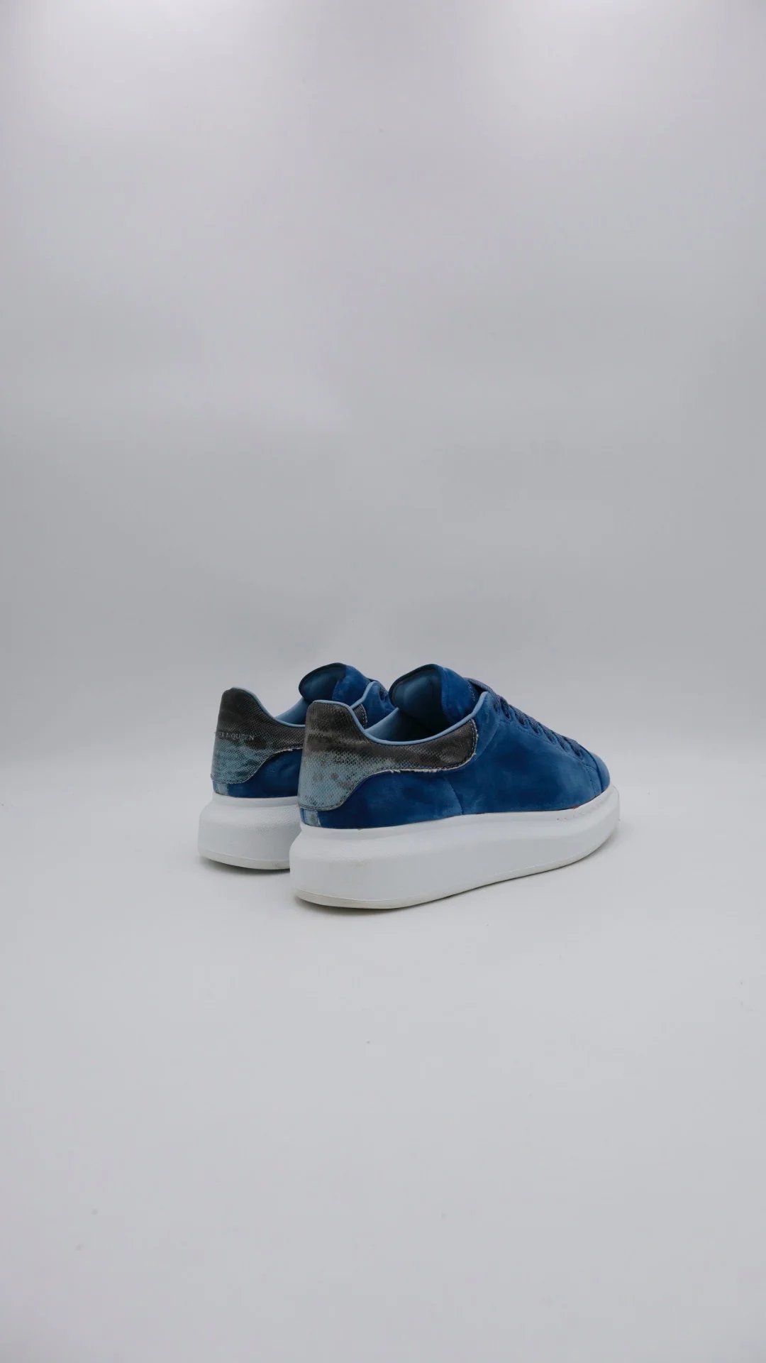 Mcqueen Blue N White 3