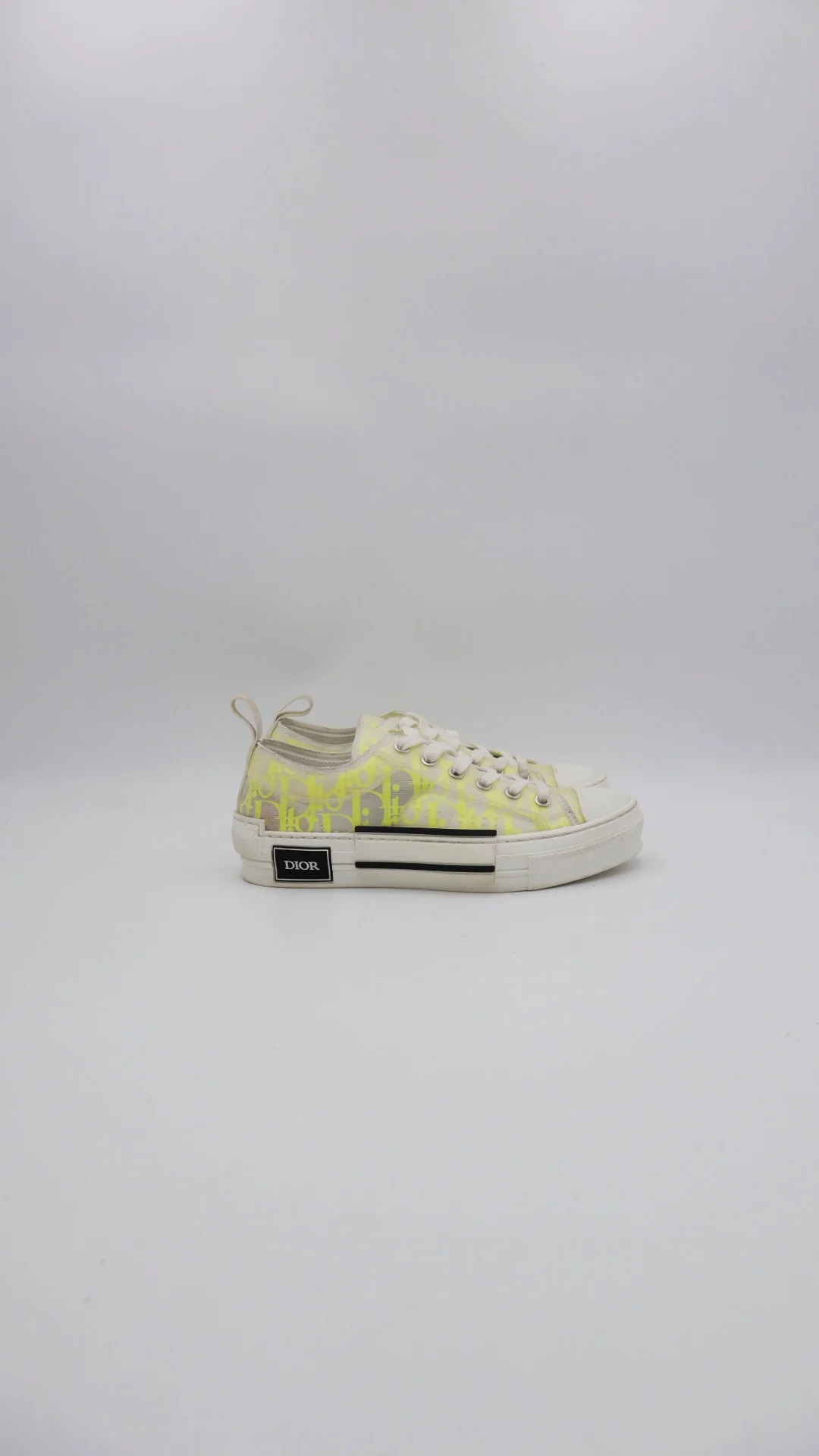 Dior B23 Low Yellow Oblique