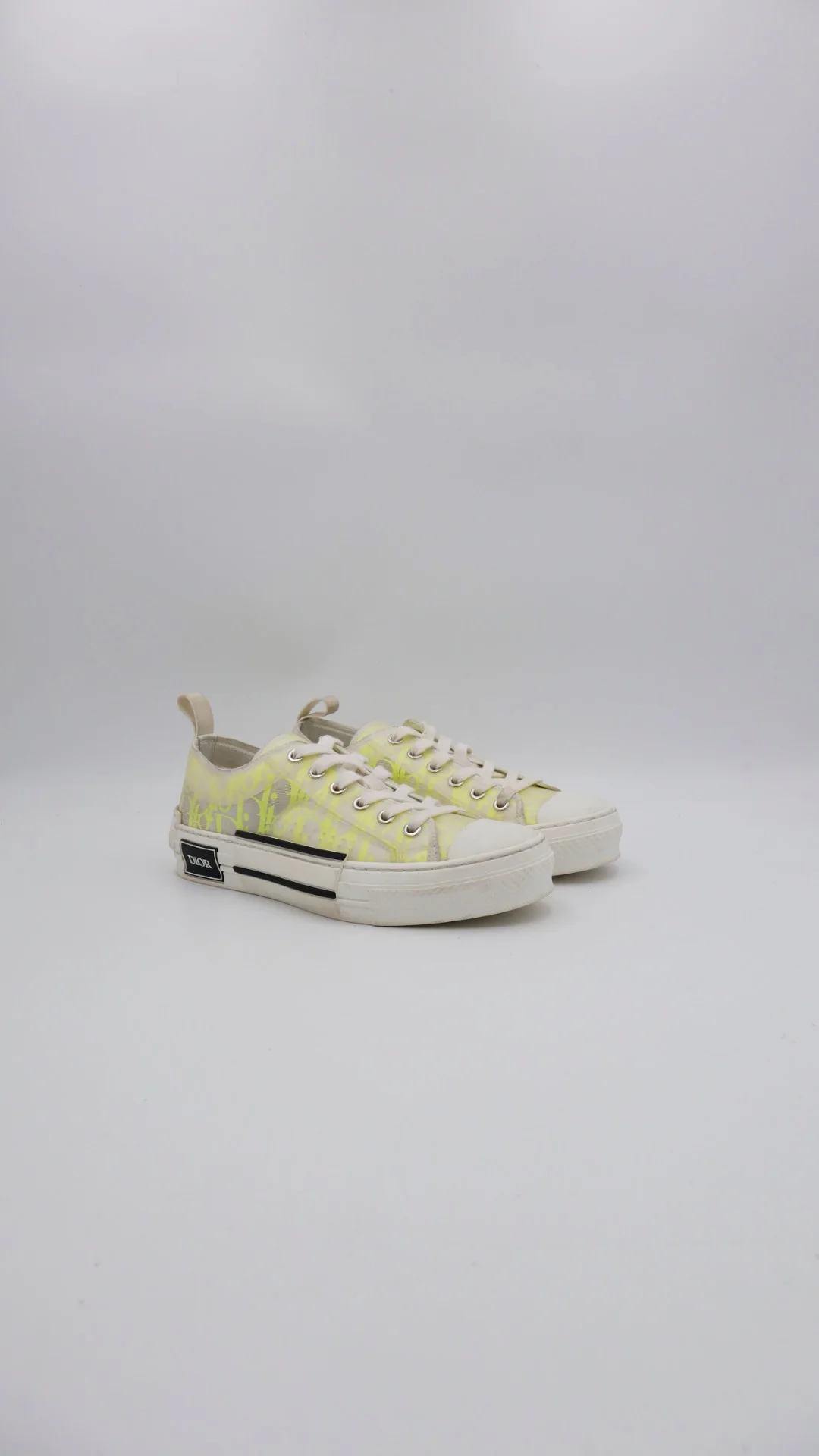 Dior B23 Low Yellow Oblique 2
