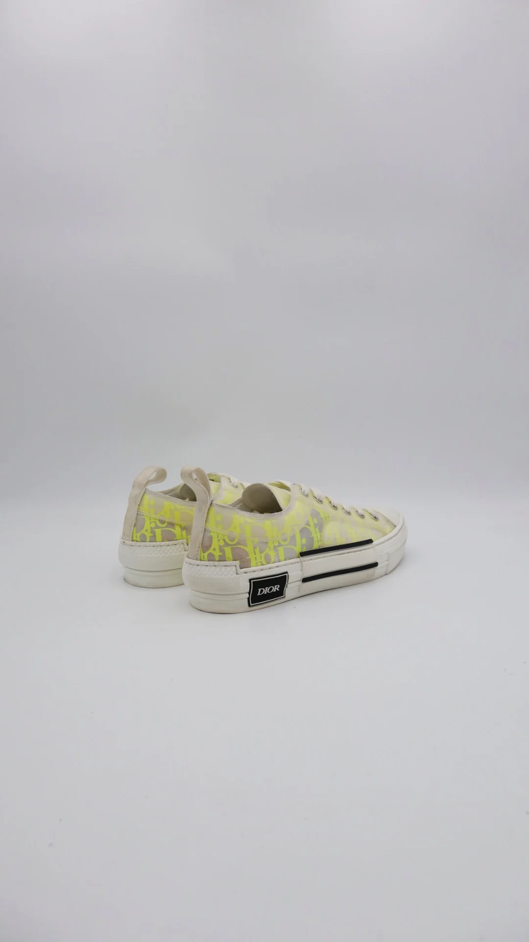 Dior B23 Low Yellow Oblique 3