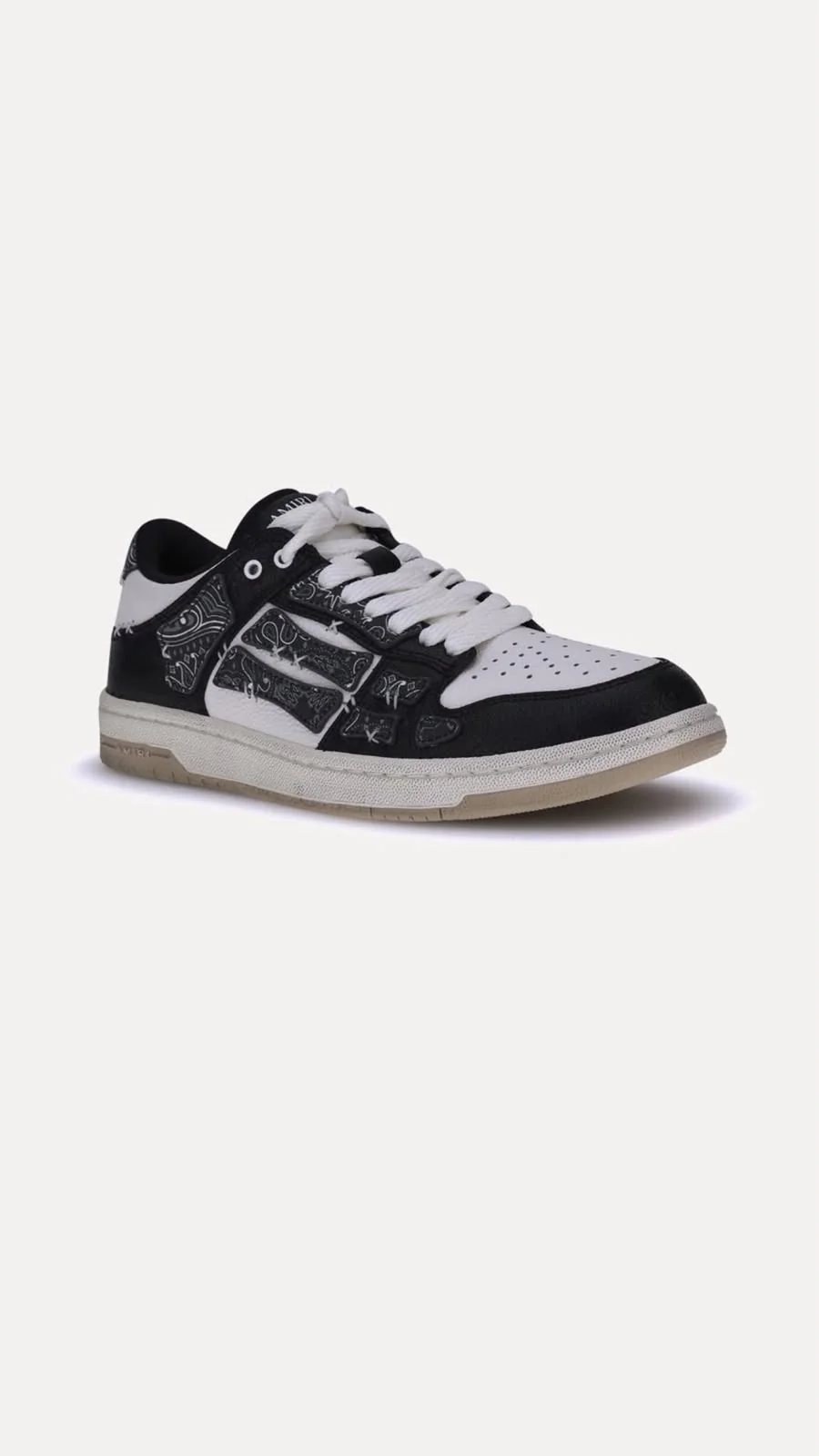 Amiri Skeleton Black White  2