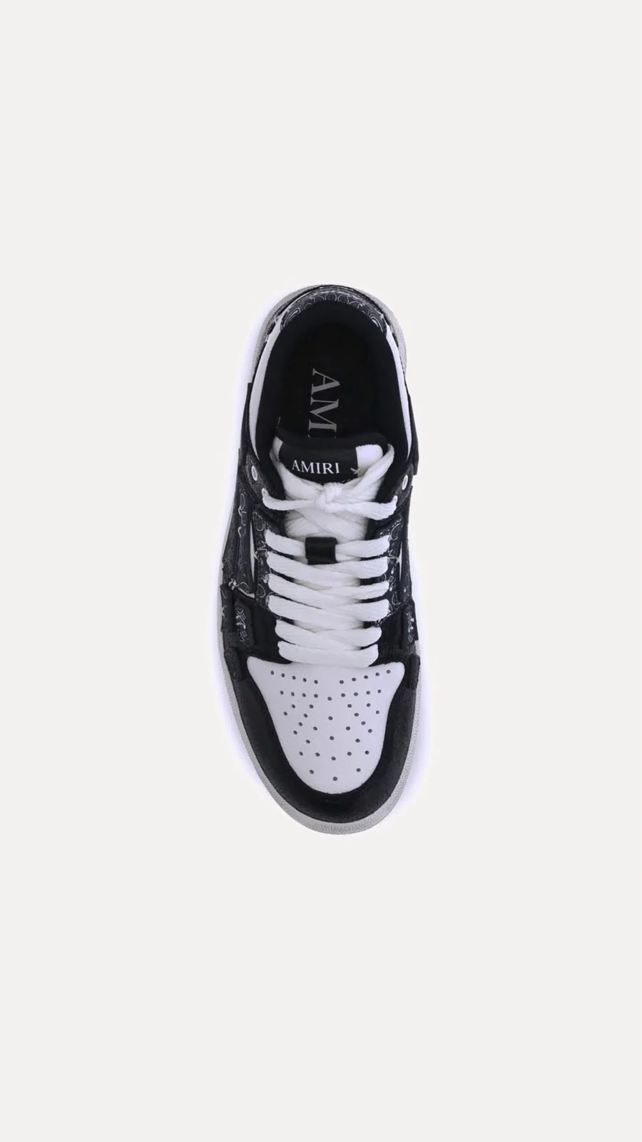 Amiri Skeleton Black White  4